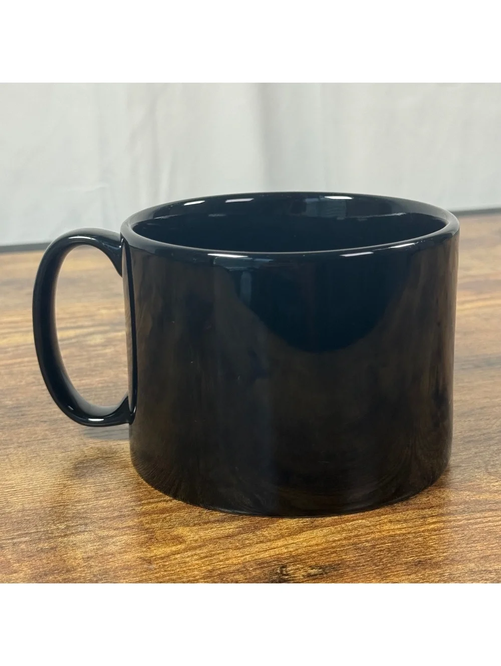 Harley Davidson 2008 Black Coffee Mug Tattoo Heart Roses Design Large